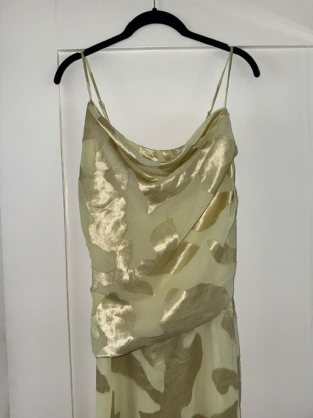 SIMKHAI Jessa Draped Gown in Sunglow $995 - Picture 4 of 15
